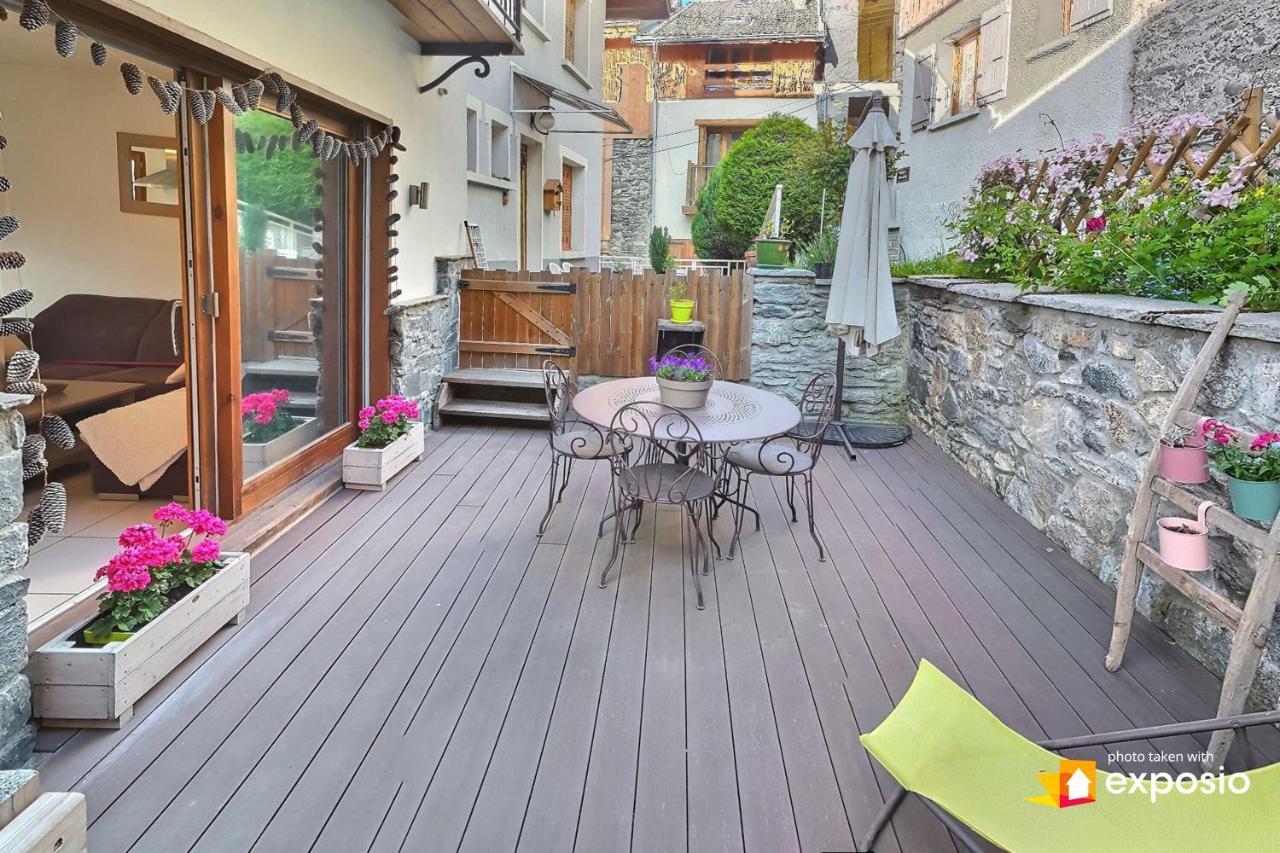 Charmant Appartement De 50M2 Pour 2 Personnes - Terrasse Et Balcon Courchevel Exterior foto